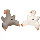 Goose Reading Pillow, Backrest Pillow, Bed Chair Pillow, Plush Bed Pillow, Bed