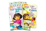 Dora The Explorer Activity Pack Bundle with 2 Board Books and Stickers!