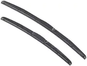 1set Wiper Blade For Infiniti QX80 24"+19"Car Windshield Windscreen Rubber 2014~2018