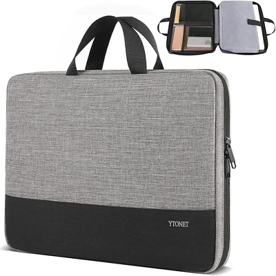 Laptop Case, 15.6 Inch TSA Laptop Sleeve Computer Bag Water Resistant Computer C