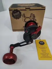 Seigler SG Small Game Lever Drag Conventional Reel Ltd Edition Right Black NWB