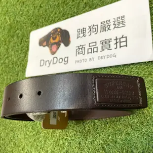 跩狗嚴選 極度乾燥 Superdry Badgeman Belt 厚實 水牛真皮 皮帶 焦糖棕 深咖啡 腰帶