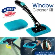 Reusable Hurricane Windshield Wizard Car Window Cleaner Kit Windscreen Glass NEW