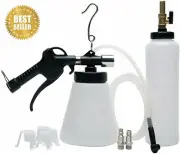 1.75L Air Brake Bleeder Clutch Vacuum Bleeding Extractor Fluid Fill Adapter Kit