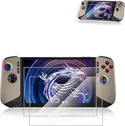 MSI Claw 8 AI+ Gaming Handheld 8" Screen Protector Tempered Glass Film Premium Durable and Accurate Fit 2 Pack