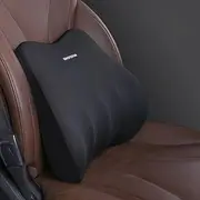 Car Seats, car Waist Support Cushion, Memory Foam Neck Pillow backrest Cushion Head Pillow Neck Pillow, ergonomically Designed Four Seasons GM Office seat Cushion (Black Waist Cushion)
