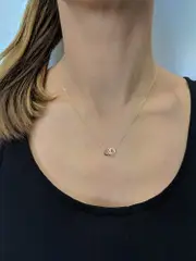 Georgini Lynx Rhodium Necklace