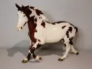 Breyer * Glossy Bryant's Jake * CCA Pinto Wixom Draft Traditional Model Horse