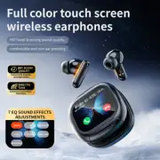 Touch Screen Earbuds Wireless Bluetooth Headphones Headset Noise Cancelling Mic