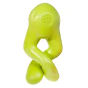 West Paw Tizzi Treat & Tug Toy for Tough Dogs - Small - Green