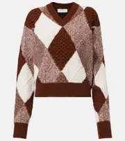 [Stella McCartney] Stella McCartney Virgin wool sweater AU 6 multicoloured