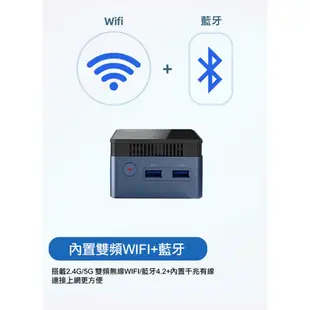 MOREFINE M6S 迷你電腦(Intel N100 3.4GHz) mini PC 小電腦 桌上型小電腦 魔方電腦