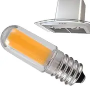 Refrigerator Light Bulb | 3W E14 Warm White Lamp for Fridge,Cool/Warm White, Fit for Night Light, Oven Light, Cooker Cover Light, Sewing Machine, Salt Lamp, No Noise Wynott