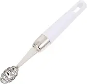 Mikinona Stainless Steel Fruit Spoon Smooth Surface Easy to Clean Fruit Scoop for Watermelon Cantaloupe Cucumber