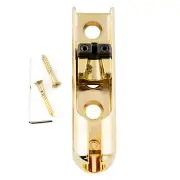 Musiclily Pro Gold 15.5mm Individual Bass Bridge Lock Down For 1st 2nd String