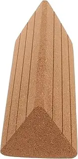 JUMPLAWN Triangle Cork Yoga Blocks Soft Yoga Bricks for Handstand Practice Dance and Fitness Workouts High Density Material for Waist Relief and Support
