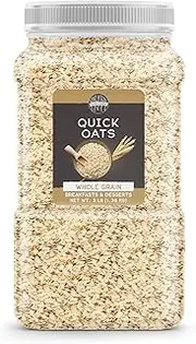 Birch & Meadow Quick Oats, 3 lb, Whole Grain, Hearty Ingredient, Breakfast & Dessert