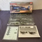 Academy Grumman F6F-3/5 Hellcat 1:72 #2121 Model Kit - New Original Packaging
