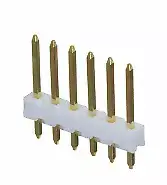 Pack of 4 644884-6 Connector Header Through Hole 6 position 0.100" (2.54mm)...