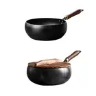9.45inch Wok Pan Gas No Coating Boiling Cookware Frying Pan for Home