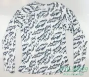 New Womens Puma Long Sleeve Golf Crew Neck Small S Multi Lucite MSRP $60