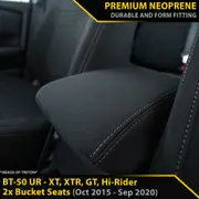 Mazda BT-50 UR - GP6 Premium Neoprene Console Lid Cover (Made to Order)