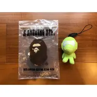 在飛比找蝦皮購物優惠-早期 Ape Bape Baby Milo 螢光色 外星猴 