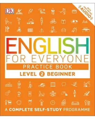 English for Everyone Practice Book Level 2 Beginner (+Free Online Audio)