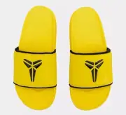 Nike Kobe Bryant Offcourt Slide Yellow Black 'Lightning' IF2870-700 Mens Size 13