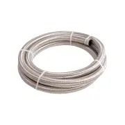 Aeroflow 100 Series Stainless Steel Braided Hose 4.5M/14ft 9-3/16" -9 AN