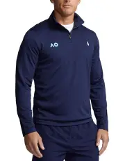 [Polo Ralph Lauren] Australian Open Quarter-Zip Pullover in Navy