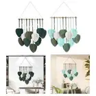 Leaves Macrame Wall Hanging Tapestry Bohemian Wall Ornament Wall Art Decoration