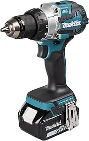 [Makita] DHP489RTJ 18V Li-ion LXT Brushless Combi Drill Complete with 2 x 5.0 Ah Batteries and Charger Supplied in a Makpac Case