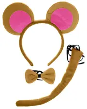 3pcs Monkey Costume Headband Set
