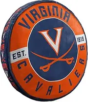 The Northwest Company NCAA Virginia Cavaliers Round Cloud Pillow, 15", Team Colors