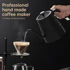 (DF-2301 Black British Standard)0.8L Electric Gooseneck Kettle Intelligent Co AU
