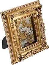 Scalloped Picture Frame Vintage Photo Hanging Wall Decoration for Bedroom