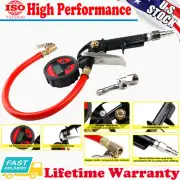 Heavy Duty Digital Tire Inflator With Pressure Gauge 0-150 PSI Lock-On Air Chuck