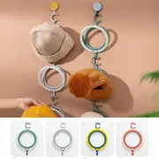 8 Pack Hat Organizer Holder For Hanger Hanging Hat Rack For Door Wall Bathroom