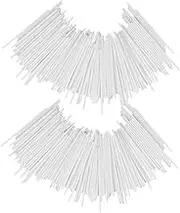 BEBEMOKO 300pcs Paper Candy Sticks for DIY Lollipops Marshmallow Packing Treats for Weddings Birthdays Christmas Holiday Parties Premium Quality Smooth Surface Sticks