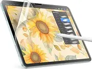 JETech Paper Screen Protector for iPad Air 11-Inch M3/M2 (2025/2024), Anti-Glare, Matte PET Film for Drawing, 1-Pack