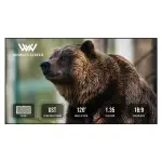 Winways UST Throw ALR 88'' Solid Panel Fresnel Screen