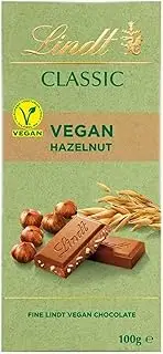 Lindt Classic Vegan Hazelnut Chocolate 100 g