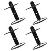 4 Pcs Wall Mounted Wine Rack Individual Single