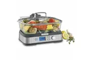 Cuisinart STM-1000A 5L Cookfresh Digital Electric Glass Steamer W/ Tray & Timer
