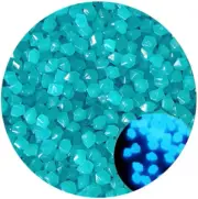 Glow in the Dark Rocks Outdoor Decorative Stones,300 Pcs Glow in the Dark Pebble