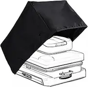 Ruclles Heat Press Cover for HTVRONT Automatic Heat Press, 20x16x12 Inch, Waterproof Nylon Black