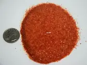 0124.01 - 1 OUNCE RED OPAL BULLSEYE GLASS FINE FRIT 90 COE FUSIBLE