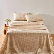 MyHouse Printed Sheet Set - Gingham - Queen