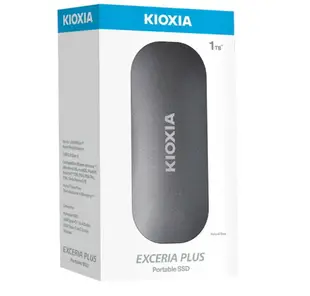 Kioxia 鎧俠 Exceria PLUS 外接式SSD 行動硬碟 1TB 2TB 隨身硬碟 SSD